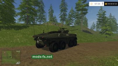 Мод танка SPPZ LUCHS для FS 2015