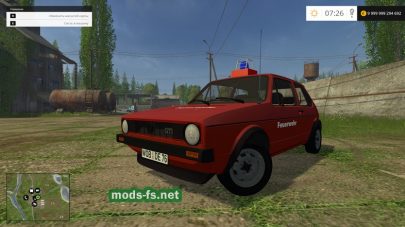 Мод Volkswagen Golf I GTI Feuerwehr