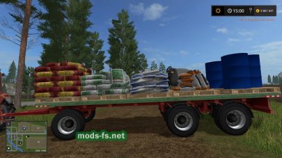 Мод прицепа Brantner для Farming Simulator 2017