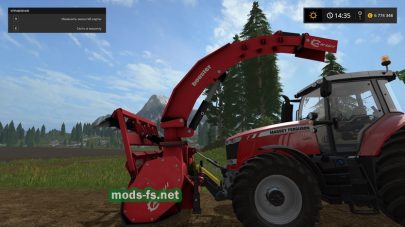 Мод щеподробилки для Farming Simulator 2017