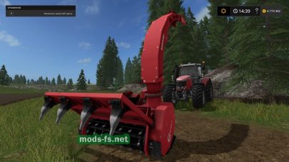 Установка для производства щепы в Farming Simulator 2017