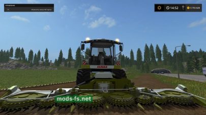 Claas Jaguar 980 для Farming Simulator 2017