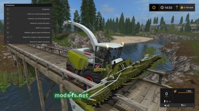 Claas Jaguar 980: комбайн для уборки кукурузы в FS 2017