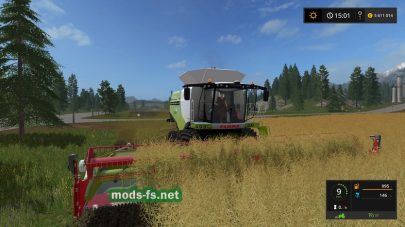CLAAS LEXION 780 для Farming Simulator 2017