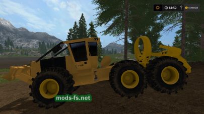 Мод «Clambunk Skidder» для Farming Simulator 2017