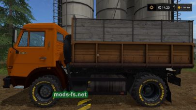 Kamaz Kipper для игры Farming Simulator 2017