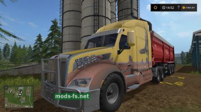 Peterbilt 579 для Farming Simulator 2017