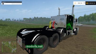 Тягач Peterbilt 379 Heavy Haul для Farming Simulator 2015