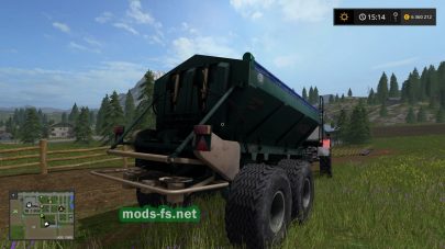 Мод русского разбрасывателя удобрений РУ-7000 для Farming Simulator 2017