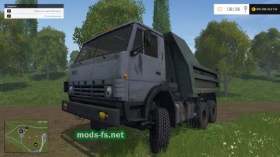 Мод самосвала КамАЗ-55111 для Farming Simulator 2015