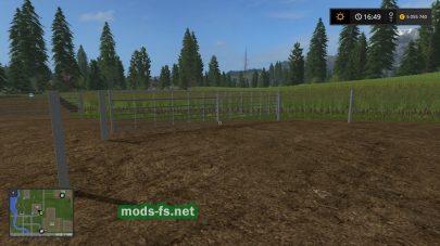 Мод на ворота для Farming Simulator 2017