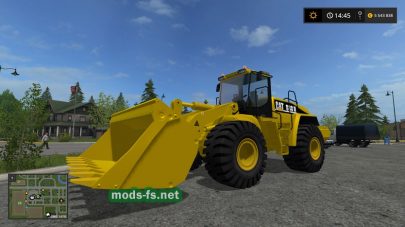Мод Cat 980H для Farming Simulator 2017