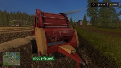 Тюковщик круглых тюков для игры Farming Simulator 2017