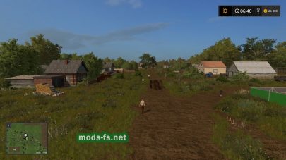 «Средняя полоса России» для игры Farming Simulator 2017