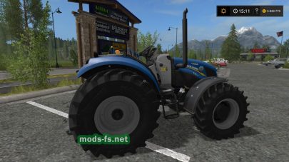 Мод «New Holland T4 75 Garden Edition» для Farming Simulator 2017