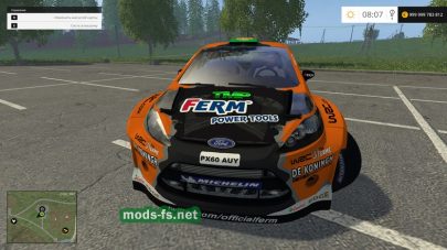 Мод Ford Fiesta Wrc Race для FS 2017