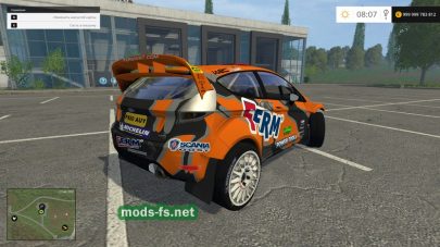 Гоночный автомобиль Ford Fiesta для FS 2015