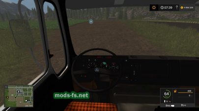 «Mercedes NG Kipper» для Farming Simulator 2017