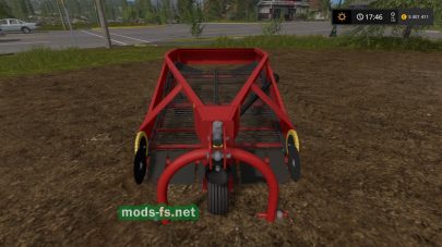 Установка для выкапывания картошки в Farming Simulator 2017