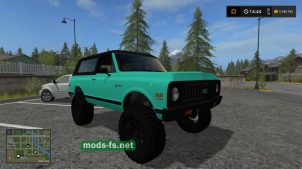 Mint Green Chevy K5 Blazer