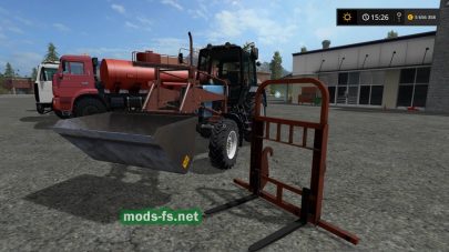 Мод трактора МТЗ-1025 KUN для Farming Simulator 2017