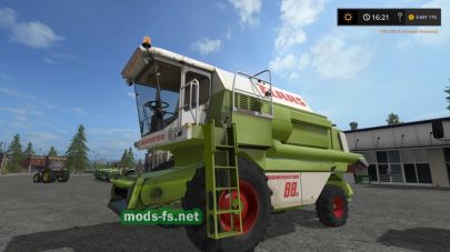 Claas Dominator 88S для Farming Simulator 2017