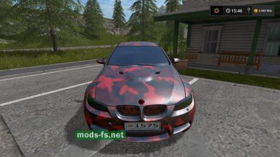 BMW M3 DE GMK для Farming Simulator 2017