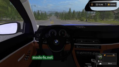 BMW 530 Police для Farming Simulator 2017