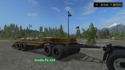 Мод прицепа ЧМЗАП-5212 (4-ПТ-60) для Farming Simulator 2017