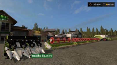 Мод «Claas Lexion 700 STAGE IV»