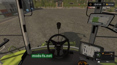 Комбайн Claas Lexion для Farming Simulator 2017