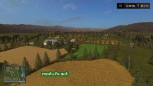 Карта для Farming Simulator 2017 (для слабых ПК)