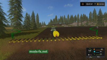 Мод сеялки John Deere 7200 24 Row Planter