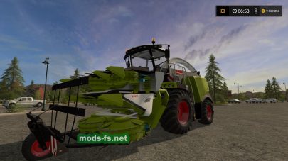 Claas Jaguar 900 mods