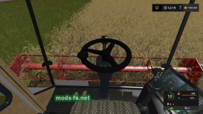 Мод комбайна Claas Mega 208 для Farming Simulator 2017