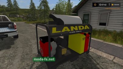 Landa Placeable Pressure Washer mods