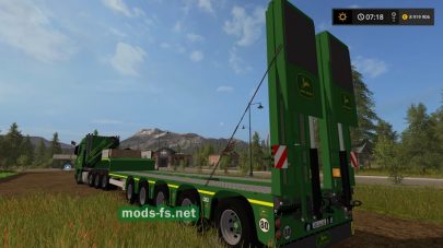 Mercedes Actros SLT JD Green