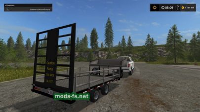 Мод на платформу для перевозки техники «Small Utility Trailer»