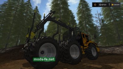 Мощная техника для лесозаготовки в Farming Simulator 2017