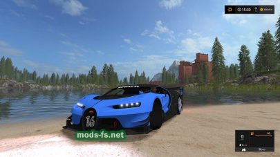 Bugatti Vision mods