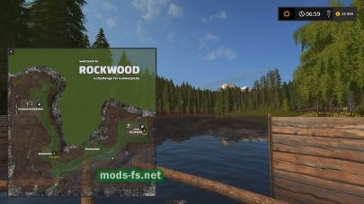 Схема карты RockWood