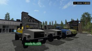Набор русских грузовиков ГАЗ