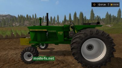 Мод трактора John Deere 4020