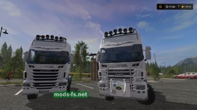 Мод тягача SCANIA R730