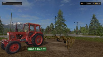 Грабли для игры FS 2017