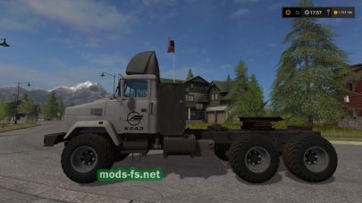 Пак КРАЗ-63221 для FS 17