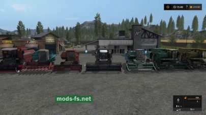 Пак комбайнов для игры Farming Simulator 2017