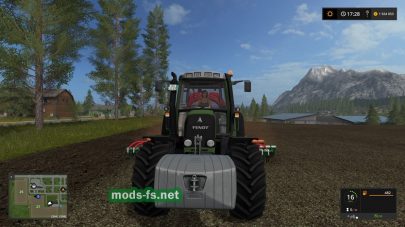 Мод трактора Fendt 412 Vario