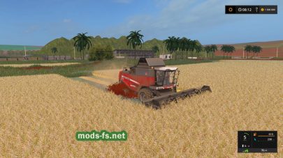 Уборка урожая в игре FS 17