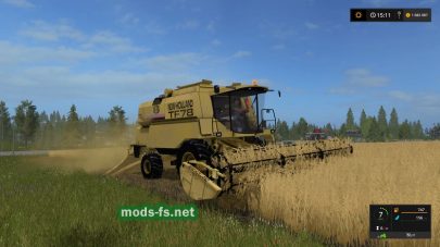 Мод комбайна NEW HOLLAND TF78